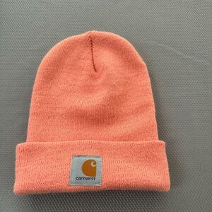Carhartt peach winter hat